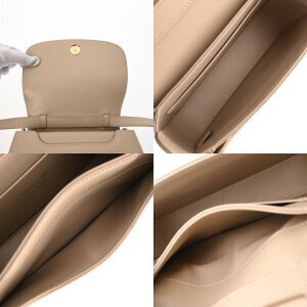 Dior Avenue Top Handle Bag Beige Calfskin Shoulder - Picture 8 of 9